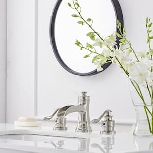 8 in. Widespread 2-Handle Bathroom Faucet in Spot Resist Brushed Nickel
