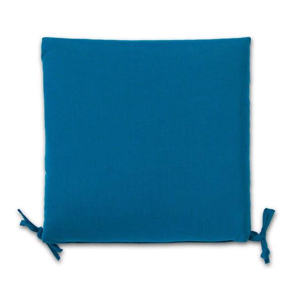 RST Brands Spectrum Peacock 17 in. x 17 in. Outdoor Chair Cushion