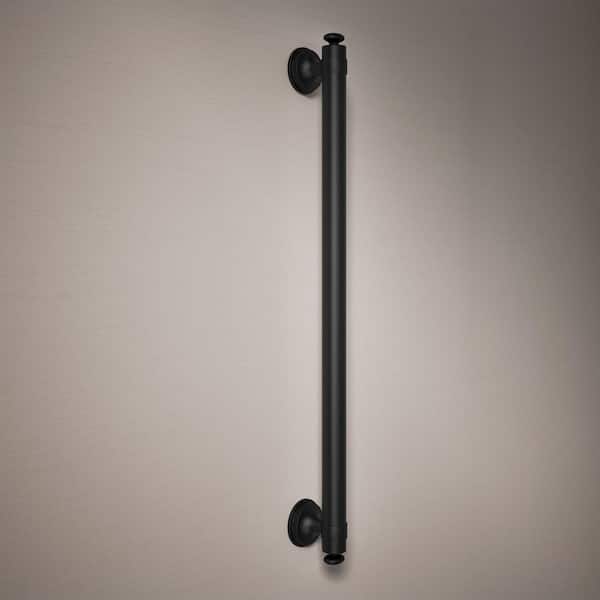 Carmichael 24 in. Grab Bar in Matte Black