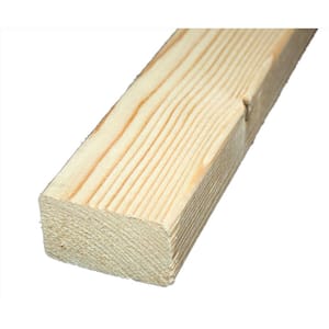 2 In X 4 In X 8 Ft Premium Kiln Dried Whitewood Framing Stud Lumber The Home Depot