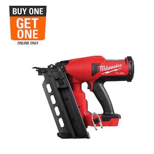 M18 FUEL 18-Volt Brushless Lithium-Ion Cordless 21-Degree Duplex Nailer