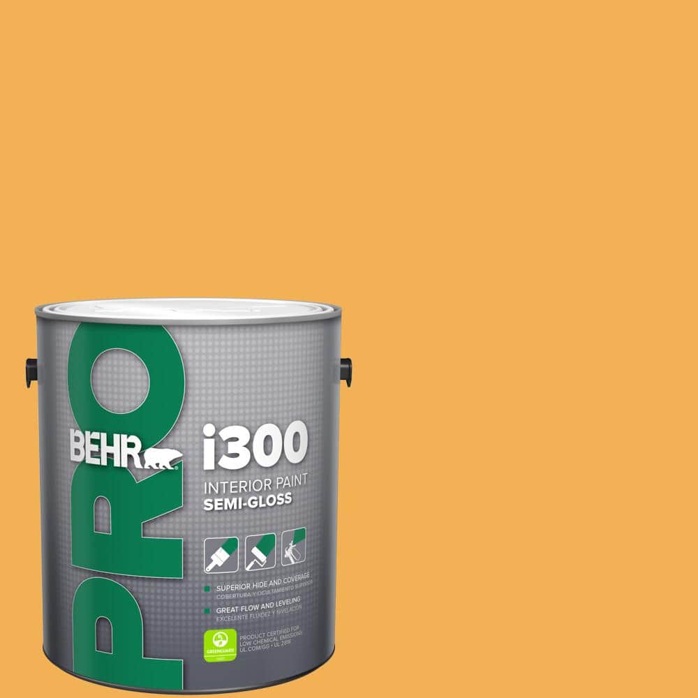 1 gal. #PMD-20 Goldenrod Field Semi-Gloss Interior Paint price history on PriceWatchPro