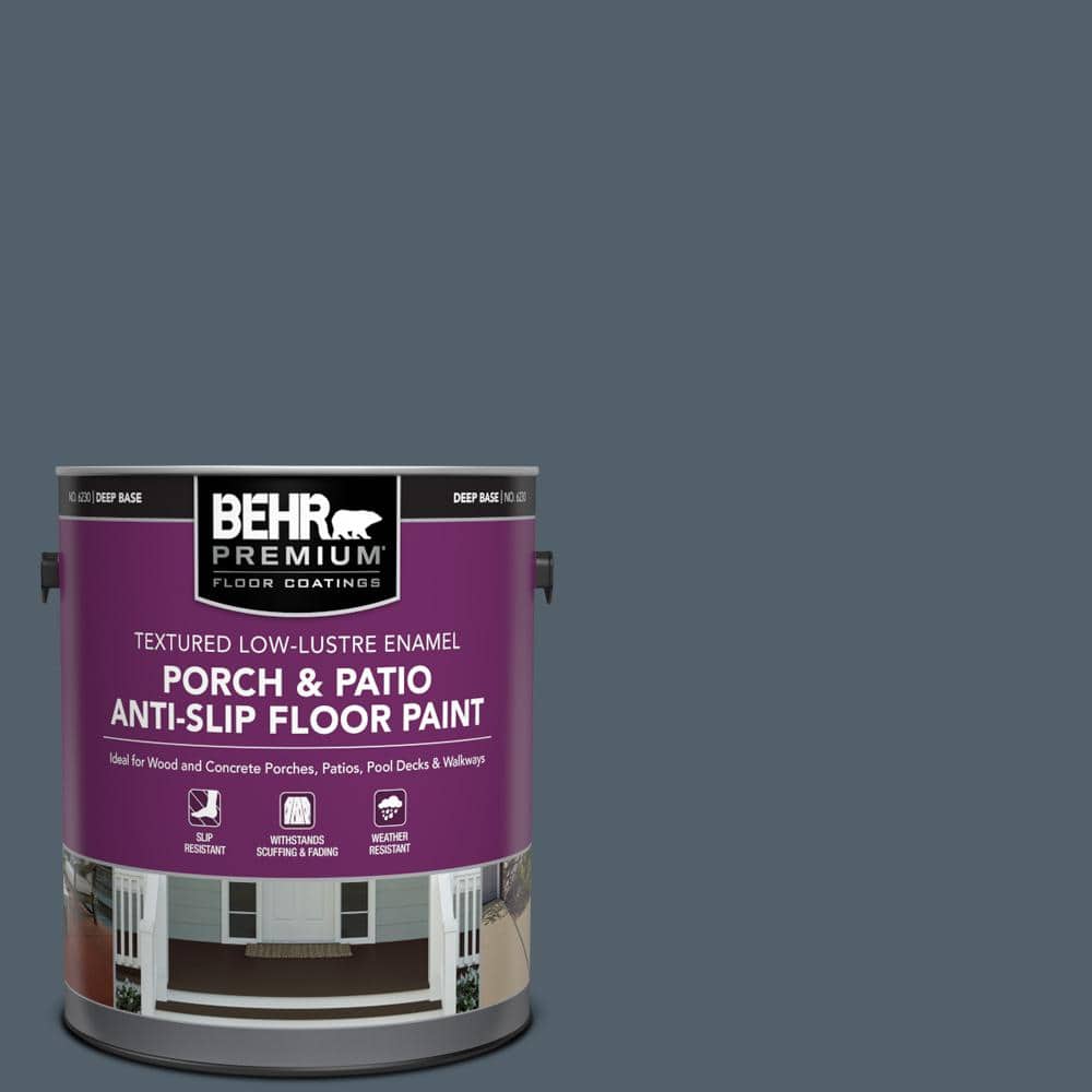 1 gal. #ECC-35-3 Thunder Bay Textured Low-Lustre Enamel Interior/Exterior Porch and Patio Anti-Slip Floor Paint price history on PriceWatchPro
