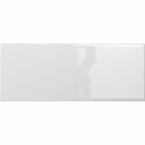 Catch Gray 3.94 in. x 9.84 in. Glossy Subway Ceramic Wall Tile (10.8 sq. ft./Case)