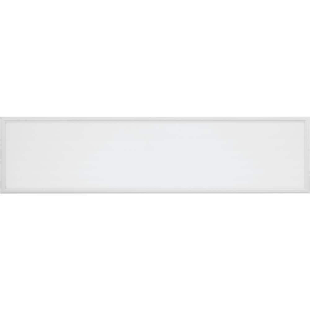 Sleek 47" White Aluminum LED Ceiling Panel with Dimmable Light