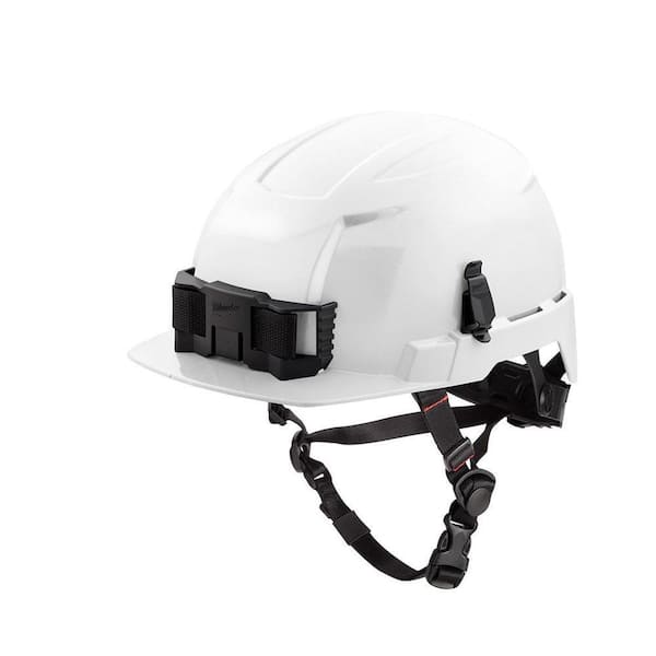 Milwaukee BOLT White Type 2 Class E Front Brim Non-Vented Safety Helmet