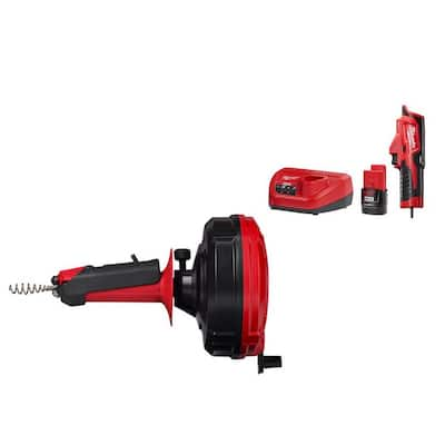 Costway 18V Cordless Plumbing Cleaner Drain Snake Auger Drill w/25.6 Ft  Flexible Shaft, 1 unit - Fry's Food Stores