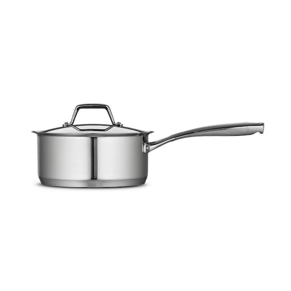 3 Qt Tri-Ply Clad Stainless Steel Covered Sauce Pan - Tramontina US