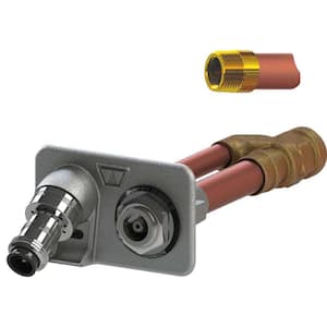 3/4 in. FPT x 10 in. Freezeless Wall Hydrant with Double-Check Backflow Preventer