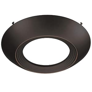 6 in. Oil Rubbed Bronze Trim Cover for ETi 5/6 in. LED Recessed Disk Light Model# 56578111, 56578211, 56578311, 56578411