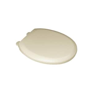 Champion 4 Slow-Close Round Closed Front Toilet Seat in Bone