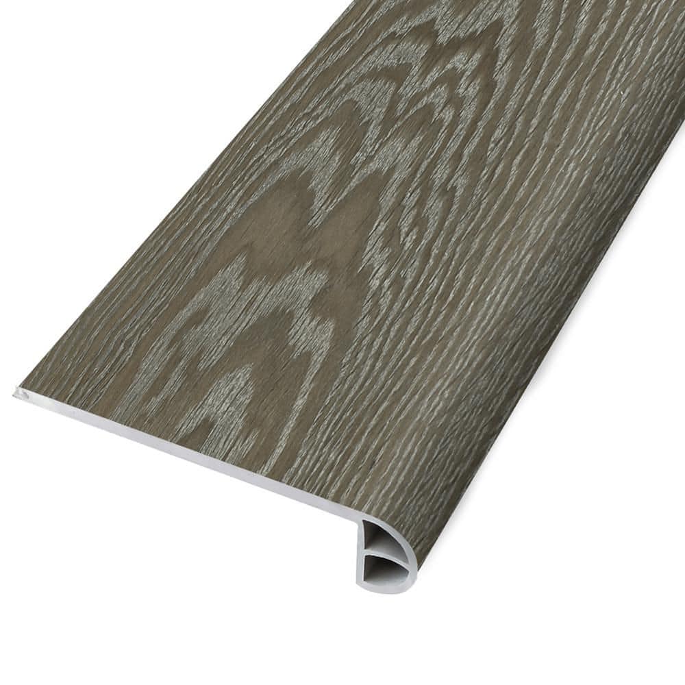 Waterproof Rigid Core Flush Stair Nosing in the color Safron 0.98 in. T x 4.33 in. W x 94 in. L price history on PriceWatchPro