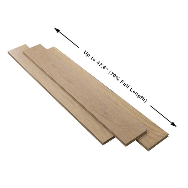 Artesia French Oak 3/8 in. T x 6.5 in. W Click Lock Wire Brushed Engineered Hardwood Flooring (945.6 sq. ft./pallet)