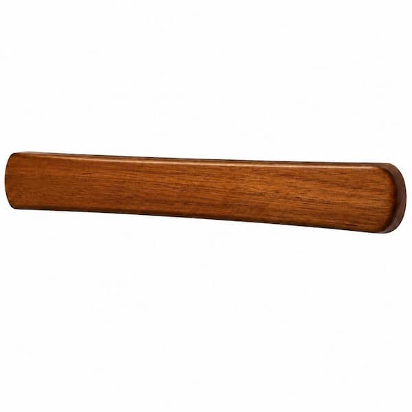 24 in Brown Acacia Wood Magnetic Knife Holder Strip for Wall or Fridge Side Kitchen Storage