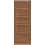 32 in. x 80 in. Conmore Hazelnut Stain Smooth Hollow Core Molded Composite Interior Door Slab