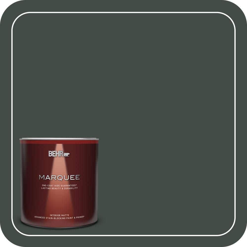 1 qt. Home Decorators Collection #HDC-CL-21 Sporting Green Matte Interior Paint & Primer product image for price tracking
