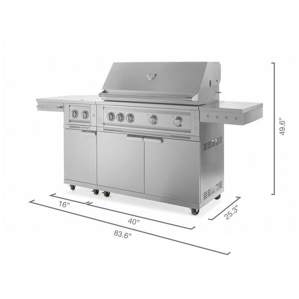 21” STAINLESS STEEL STEAK SEARER AND GRILL