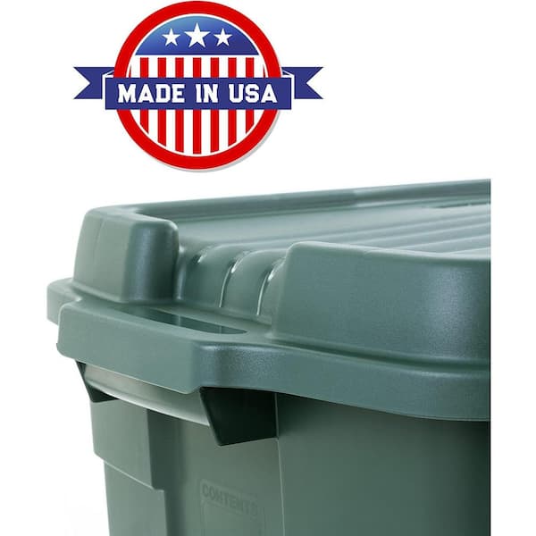 ECOSOLUTION 37 Gal. High-Top Storage Containers with Lids