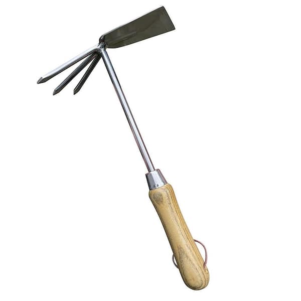13 in. Eco Hand Cultivator Hoe Tiller Tool