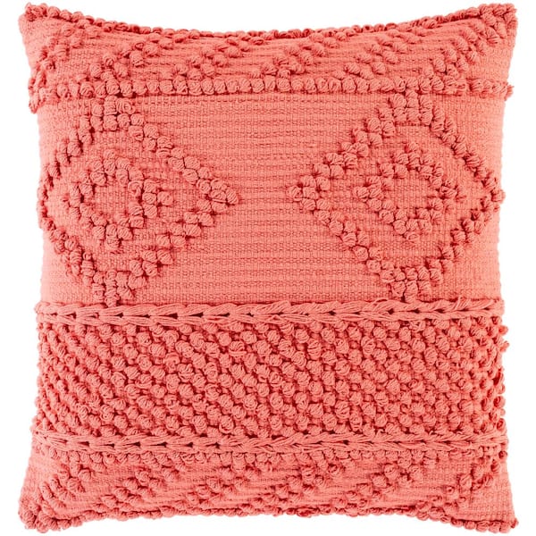 coral toss pillows