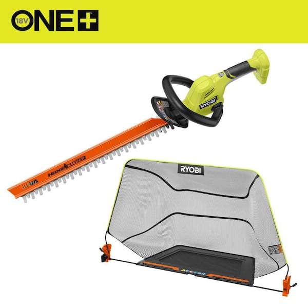 ONE + 18V 22 in. Lithium-Ion Cordless Hedge Trimmer with Debris Collector (Tool Only)