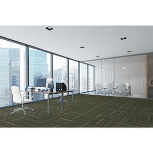 Millstream Scoop Residential/Commercial 24 in. x 24 in. Glue-Down Carpet Tile (18 Tiles/Case) 72 sq. ft.