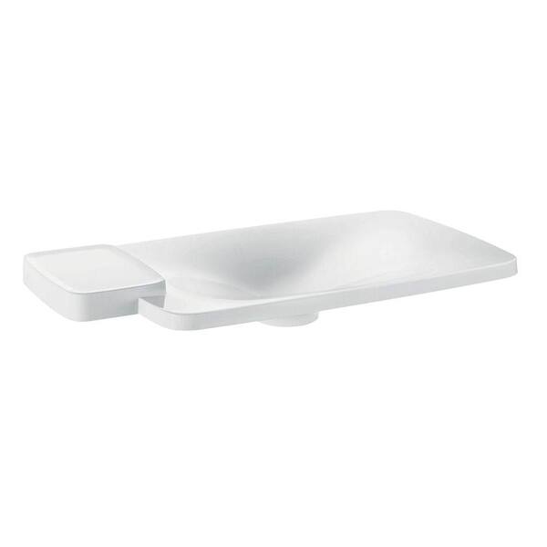 Hansgrohe Axor Bouroullec Drop-In Bathroom Sink in White