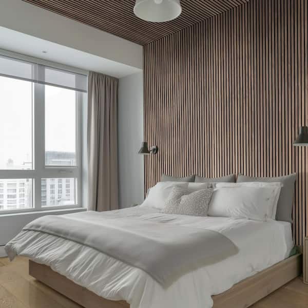 MSI Harmony Sable Wood Slat 0.83 in. T x 9.5 in. x 94.5 in. Brown