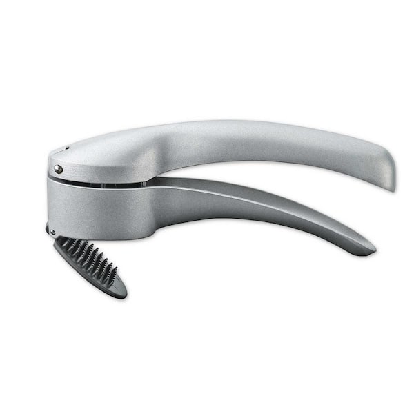 Metal Garlic Press with White coated paint Easy to clean.