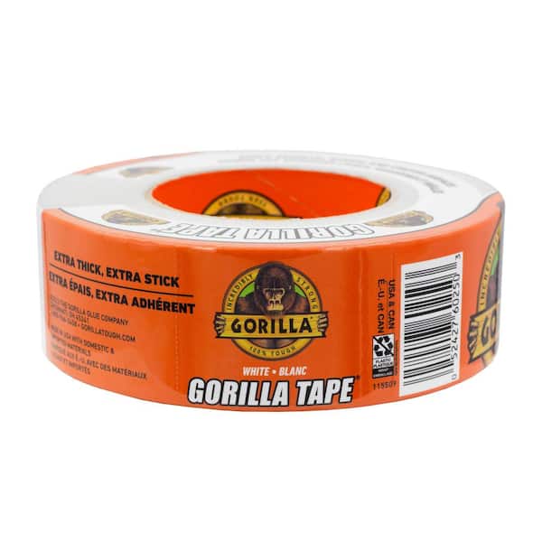 Gorilla 30 yd White Duct Tape (6-Pack) 6025001 - The Home Depot