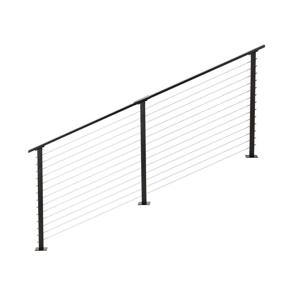 10 ft. Stair Cable Railing, 42 in. Base Mount, Bronze price history on PriceWatchPro