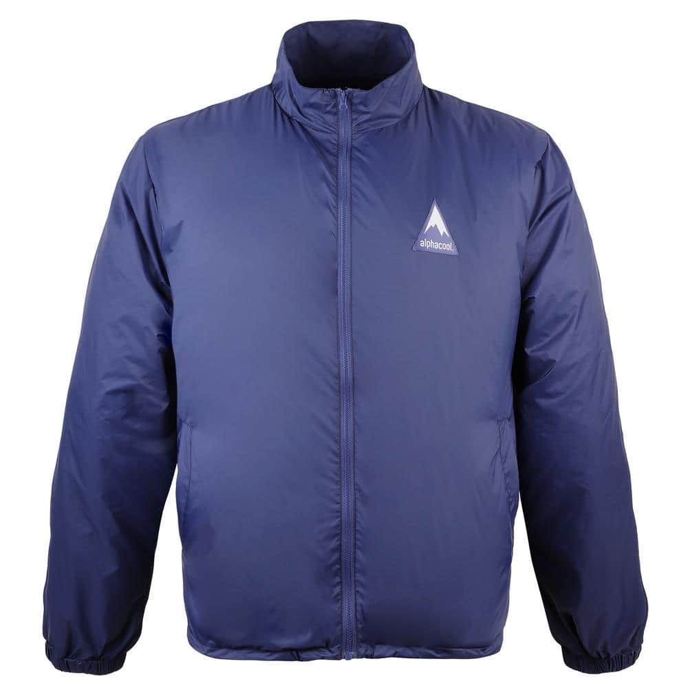 ALPHACOOL Unisex XXL Navy 5-Volt Cooling Fan Jacket AC-FJ-5V-N-XXL