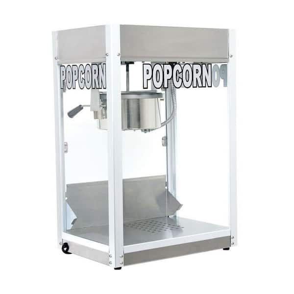 Paragon Theater Pop 8 oz. Red Stainless Steel Countertop Popcorn