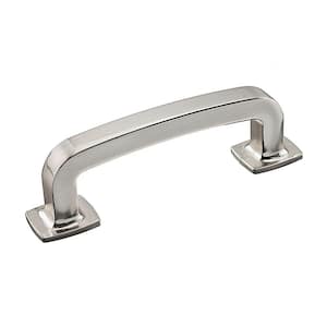 Terrebonne Collection 3 in. (76 mm) Brushed Nickel Transitional Cabinet Bar Pull