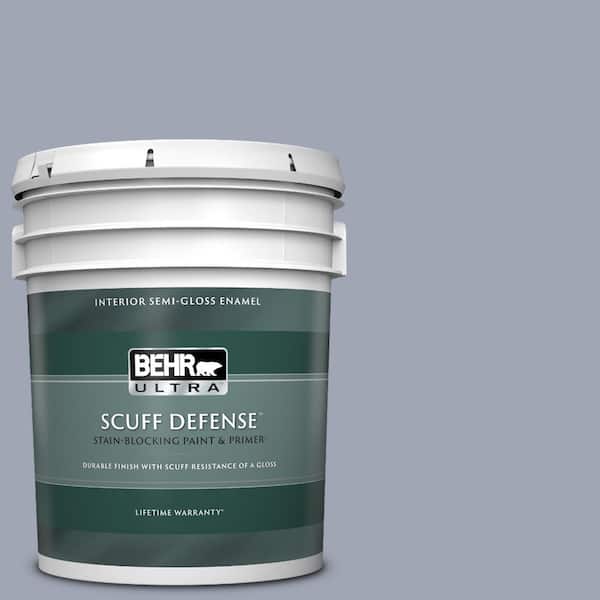 BEHR ULTRA 5 gal. #PPU15-11 Great Falls Extra Durable Semi-Gloss Enamel Interior Paint & Primer
