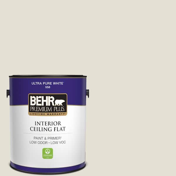 1 gal. #N310-1 Sand Drift Ceiling Flat Interior Paint