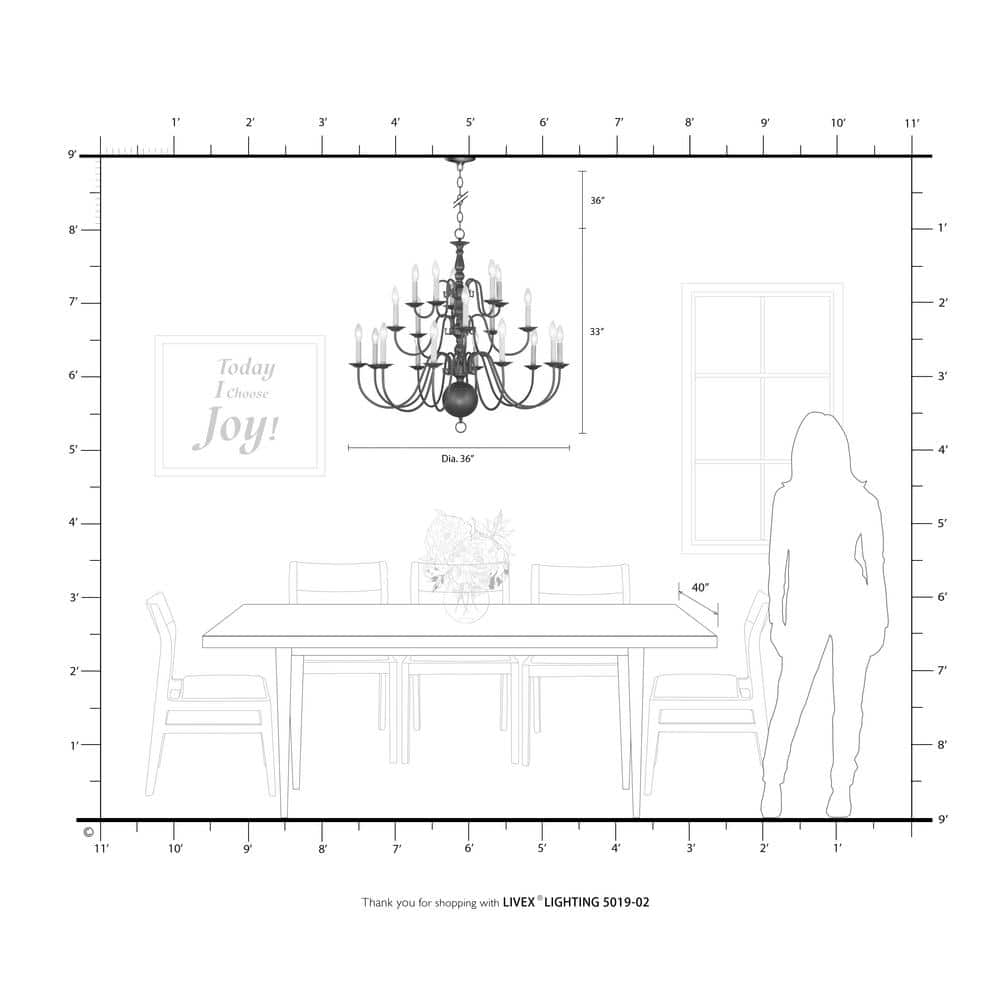 Williamsburgh 20-Light Polished Brass Colonial Chandelier