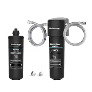 10UA Under Sink Water Filter System, Reduces PFAS, PFOA/PFOS, Lead, Chlorine, Extra RF10 Replacement Filter