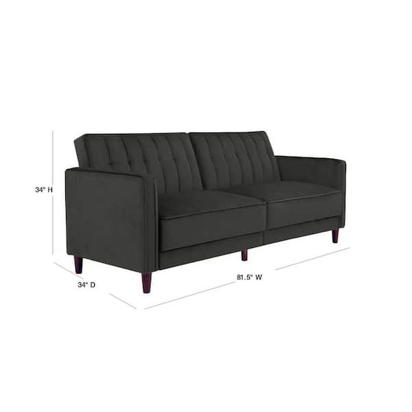 Dhp pin velvet deals convertible sleeper sofa