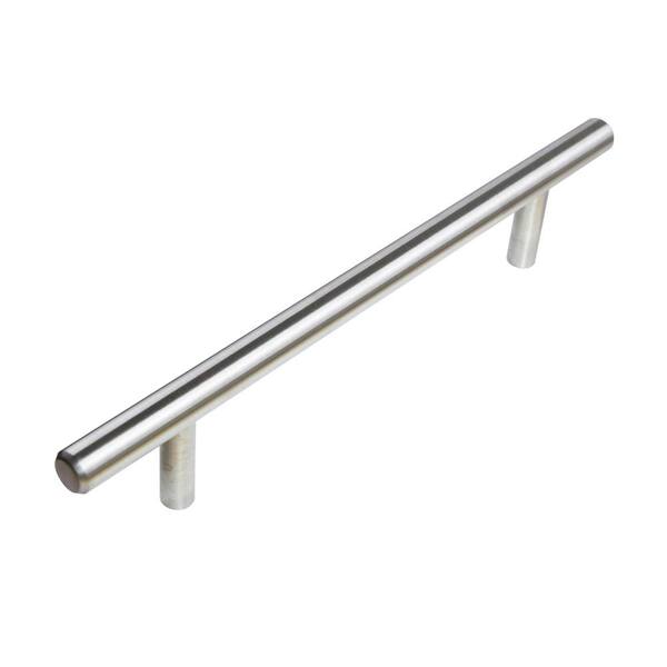 5 In 127 Mm Center To Stainless Steel Slim Style Modern Euro Bar Cabinet Pull 25 Pack Sh605 Ss Center To Stainless Steel Slim, Stainless Steel Cabinet Pulls Home Depot