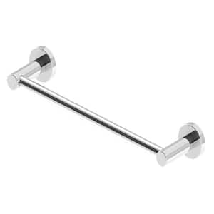 Dia 12 in. Wall-Mounted Towel Bar in Polished Chrome
