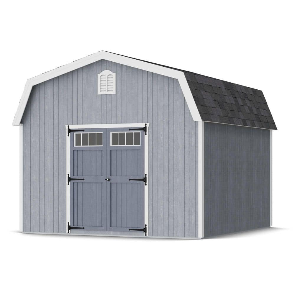 Colonial Woodbury 12 ft. x 12 ft. Outdoor Wood Storage Shed Do-It-Yourself Precut Kit (144 Sq. Ft.) price history on PriceWatchPro