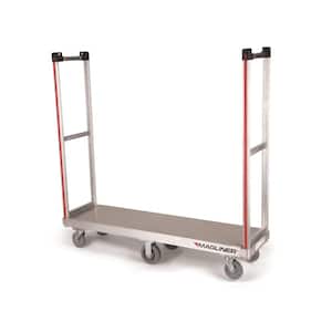 1,200 lbs. Capacity Commercial Bulk Delivery Truck with 2-Removable Handle and Non-Marking Casters
