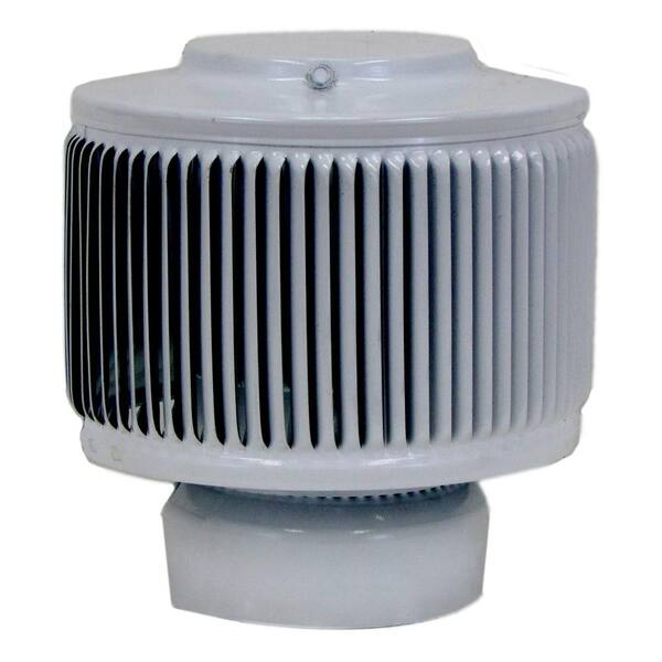 Active Ventilation 4 in. Dia Aura PVC Vent Cap Exhaust with Adapter for Schedule 40 or Schedule