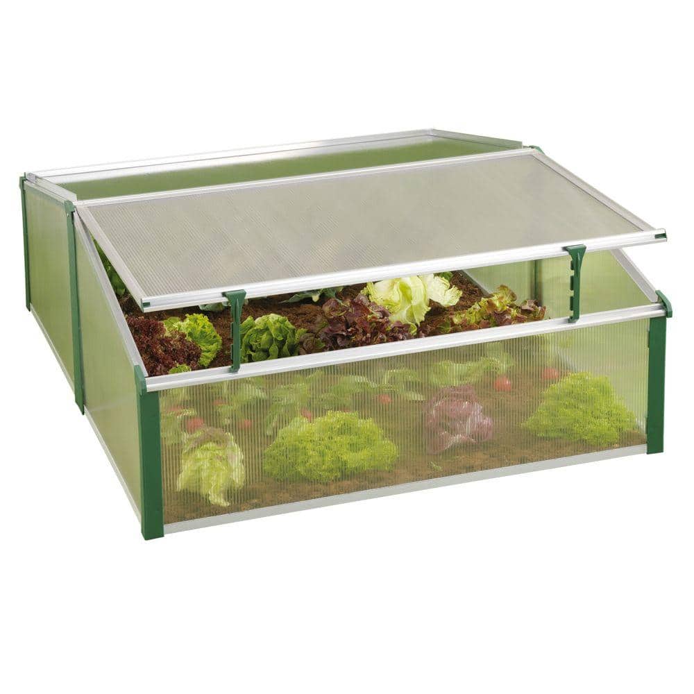Easy-Fix 40 in. x 48 in. Polycarbonate Cold Frame