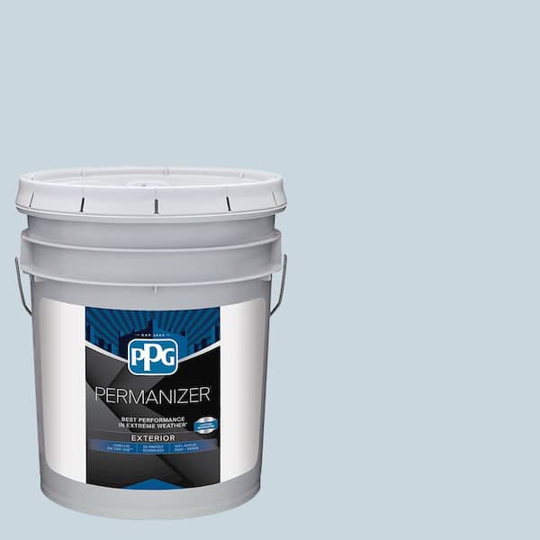 5 gal. PPG1156-2 Bit Of Heaven Flat Exterior Paint