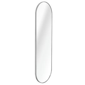 Silver 20 in. W x 63 in. H Pill Shaped Full Lenghth Aluminum Frame Mirror