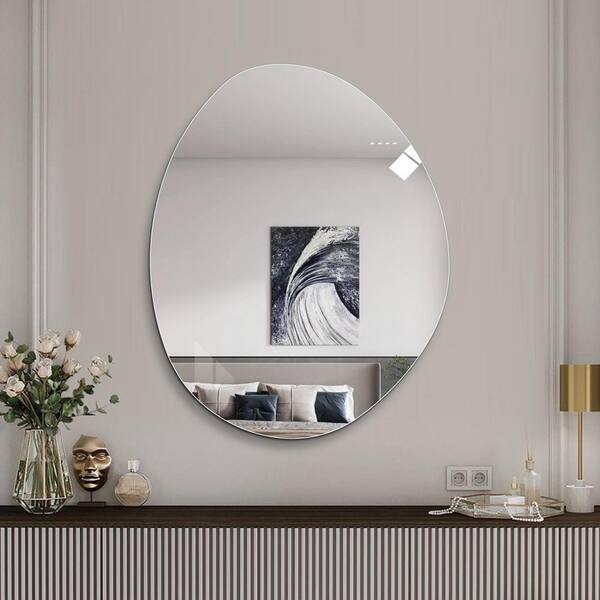 TETOTE 24 in. W x 36 in. H Rectangular Metal Framed Wall Mount