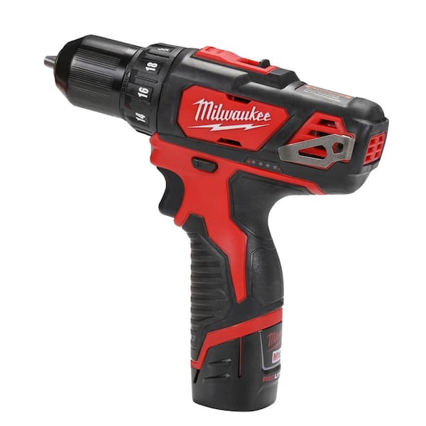  Milwaukee 2415-20 M12 12-Volt Lithium-Ion Cordless Right Angle  Drill, 3/4 In, Bare Tool, Medium : Tools & Home Improvement