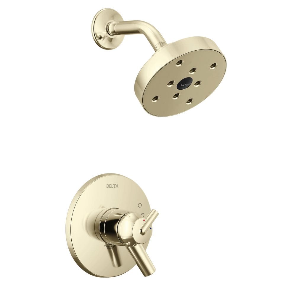 Delta Trinsic 1-Handle Shower Only Faucet Trim Kit in Polished Nickel ...